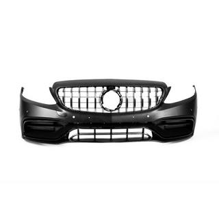 Virsbūves komplekts ar difuzoru Coupe (AMG C63-designs 2018-2021) Mercedes C-сlass W205 2014–2021 foto 4