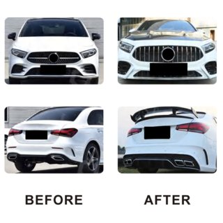 AMG A45 virsbūves komplekts (type-B) Mercedes A-class W177 2018– foto 1