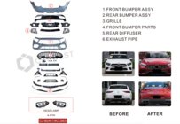 Mercedes CLS C257 2018– AMG GTS63 bodykit komplekts foto 28