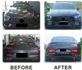 Mercedes AMG GT 4 X290 2018– Virsbūves bodykit komplekts GT63S AMG foto 3