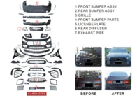 Mercedes AMG GT 4 X290 2018– Virsbūves bodykit komplekts GT63S AMG foto 20