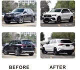 Mercedes GLE W167 2018– AMG GLE53 2018-Design virsbūves komplekts (ar pilnu aizmugurējo buferi) foto 2