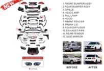 Mercedes ML W164 2005–2011 Restailinga komplekts W166 GLE63 AMG foto 4