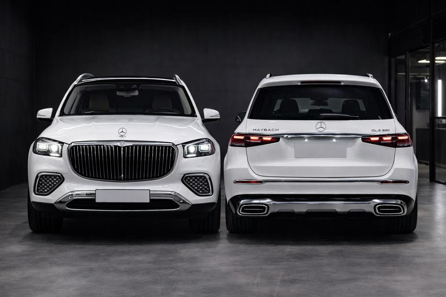 Mercedes GLS X167 2019– Maybach 2024 virsbūves komplekts (pilni bamperi) Image