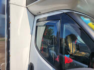 Iveco Daily 2014– Logu vēja deflektori, ievietojami (daļēji caurspīdīgi, 2 gab., Cagatay) foto 5