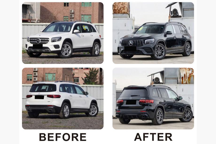 Mercedes GLB X247 2019– AMG GLB35 virsbūves body kit komplekts (pilns buferu komplekts) Image