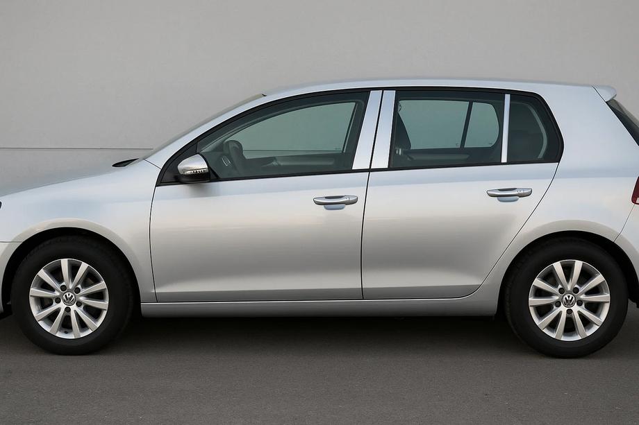 Volkswagen Golf 6 2008–2014 Durvju statņu uzlikas (6 gab., nerūsējošais tērauds) Image