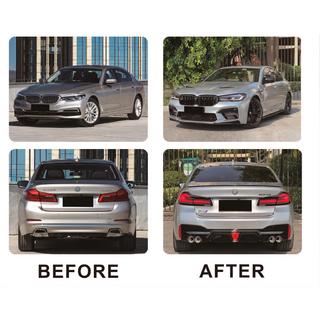 Restailinga komplekts ar motora pārsegu un spārniem (pārbūvei uz M5 Competition 2021) BMW 5. sērija G30/G31 2017–2023 foto 3