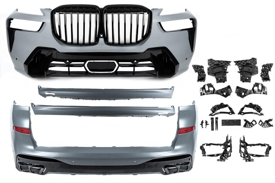 BMW X7 G07 2019– M-Performance virsbūves komplekts ar radiatora resti (2023+) Image