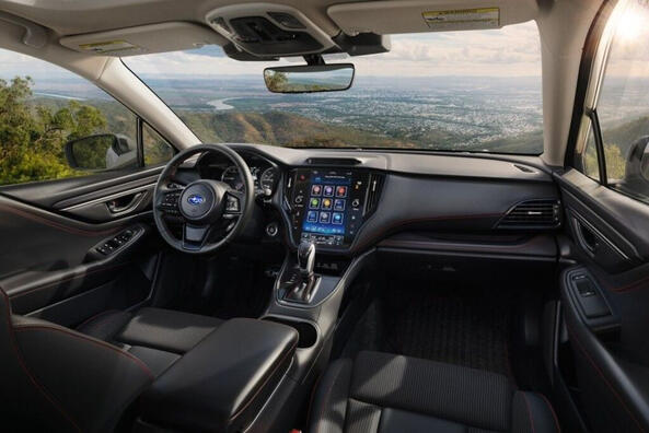 Subaru Legacy 2022: atjauninātā VII paaudzes sedana apskats Foto 5