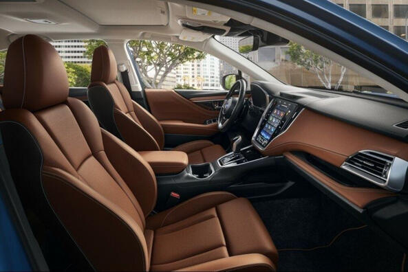 Subaru Legacy 2022: atjauninātā VII paaudzes sedana apskats Foto 6