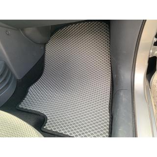 EVA auto paklāji (pelēki) Mitsubishi Colt 2004–2012 foto 3