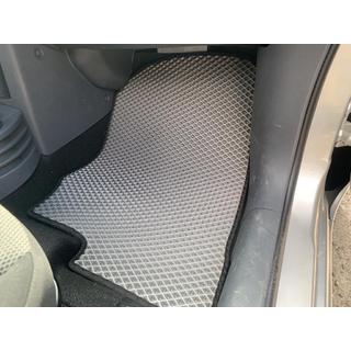 EVA auto paklāji (pelēki) Mitsubishi Colt 2004–2012 foto 4