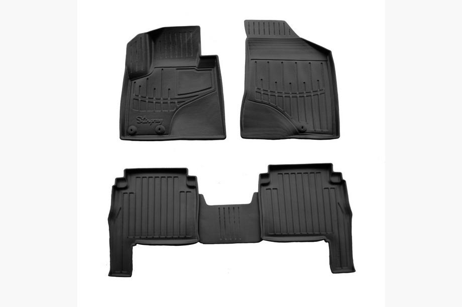 Hyundai Santa Fe 2 2006–2012 Stingray 3D gumijas salona paklājiņi (2010-2012, 5 gab.) Image