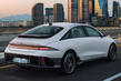Hyundai IONIQ 6 elektriskā sedana apskats foto 3