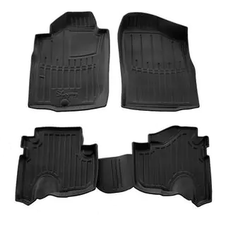 Stingray 3D gumijas salona paklājiņi (4 gab.) Toyota Land Cruiser 90 Prado 1996–2002