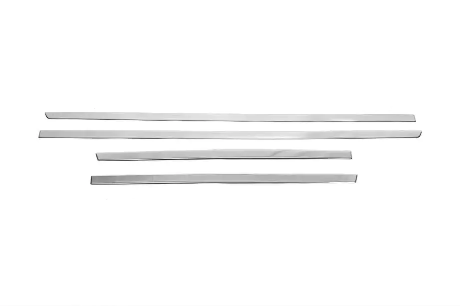 Universālas hromētas durvju līstes 90/58, 2,5 cm (4 gab., nerūsējošais tērauds) Foto 3