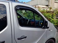 Nissan NV300/Primastar 2016– Logu vēja deflektori EuroCap (2 gab.) foto 11
