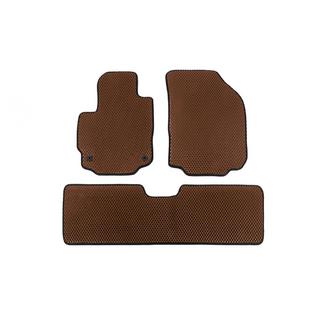 EVA auto paklājiņi (brūni) foto 1