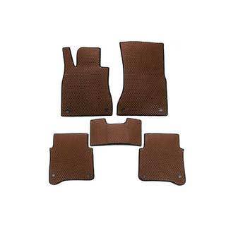 EVA auto paklājiņi (brūni) foto 1