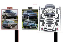 Range Rover III L322 2002–2012 Restailinga komplekts uz 2020. gadu (bez durvīm) foto 2