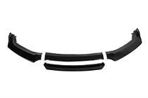 Honda Accord VII 2002–2007 Priekšējā bampera lūpas uzlika Niken Black (ABS) foto 4