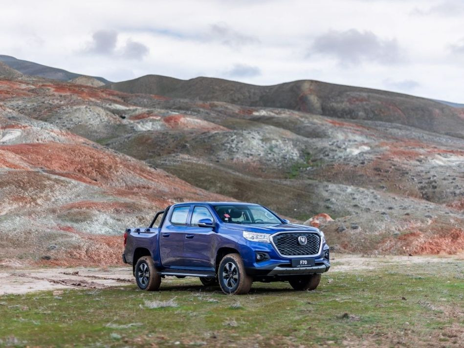 Rāmja pikapa Changan Hunter apskats
