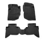 Mitsubishi L200 2024– Stingray 3D gumijas salona paklājiņi (4 gab.) foto 1