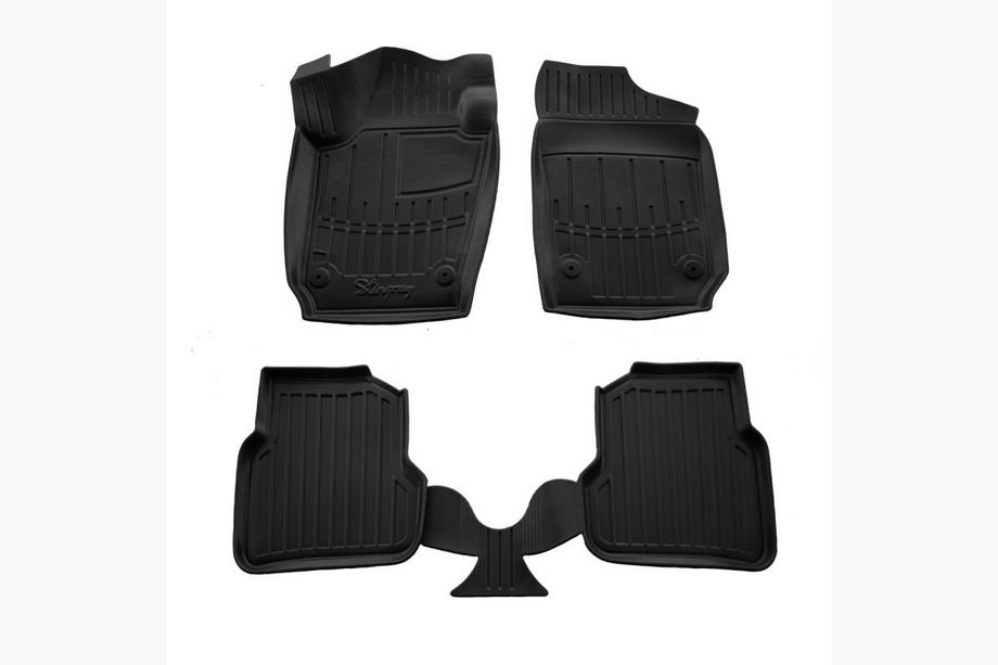 Seat Ibiza 2010–2017 Stingray 3D gumijas salona paklājiņi (4 gab.) Image