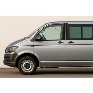 Durvju statņu hroma uzlikas EuroCap Volkswagen T6 2015–2024 foto 1