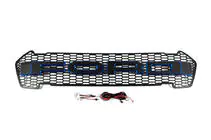 Ford Ranger 2011–2022 Priekšējais radiatora režģis (2015-2018, zils, LED) foto 1