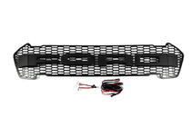 Ford Ranger 2011–2022 Priekšējā radiatora reste (2015-2018, melna, LED) foto 1