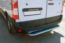 Nissan NV400 2010–2024 Aizmugurējais pakāpiens (nerūsējošais tērauds) foto 3