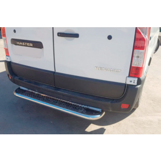 Aizmugurējais pakāpiens (nerūsējošais tērauds) Nissan NV400 2010–2024 foto 1