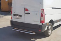 Opel Movano 2010–2021 Aizmugurējais pakāpiens (nerūsējošais tērauds) foto 4