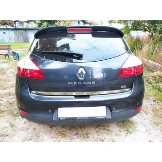 Bagāžnieka malas aizsarguzlika (HB, nerūsējošais tērauds) Renault Megane III 2009–2016 foto 1