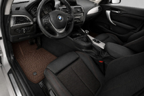 BMW 1. sērija F20/F21 2011–2019 EVA auto paklājiņi (brūni) foto 1