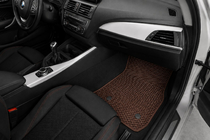 BMW 1. sērija F20/F21 2011–2019 EVA auto paklājiņi (brūni) foto 2