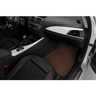 EVA auto paklājiņi (brūni) foto 2
