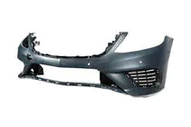 Mercedes S-class W222 2013–2022 Priekšējais bamperis AMG S63/S65 2014-2018 (bez aprīkojuma) foto 2