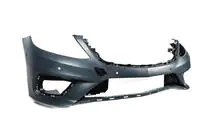 Mercedes S-class W222 2013–2022 Priekšējais bamperis AMG S63/S65 2014-2018 (bez aprīkojuma) foto 3