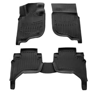 Stingray 3D gumijas salona paklājiņi (EU, KAOT, 5 gab.) Mitsubishi L200 2006–2015