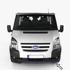 Ford Transit 2000–2014 ESA priekšējā bampera lūpas uzlika (2006-2014, melna) foto 1