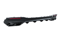 Mercedes GLE/ML class W166 2011–2018 Aizmugurējais difuzors GLE (GLE63 dizains) foto 5