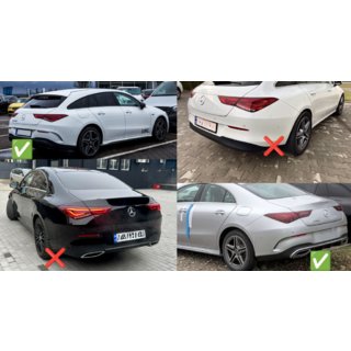 Aizmugurējais difuzors ar izplūdes uzgaļiem (CLA35 dizains) foto 4