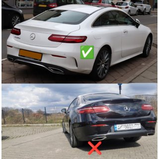 Aizmugurējais difuzors Black ar izplūdes uzgaļiem Black (AMG63 Design) foto 3