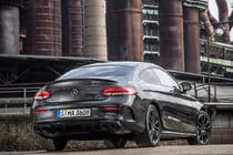 Mercedes C-class W205 2014–2021 Aizmugurējais difuzors ar izplūdes uzgaļiem (coupé AMG43 dizains) foto 1