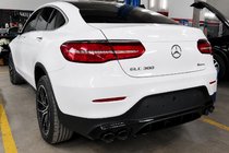 Mercedes GLC Coupe C253 2016–2023 Aizmugurējais difuzors ar izplūdes uzgaļiem (AMG43 dizains) foto 2