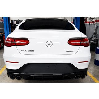 Aizmugurējais difuzors ar izplūdes uzgaļiem (AMG43 dizains) foto 3