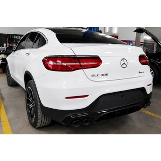 Aizmugurējais difuzors ar izplūdes uzgaļiem (AMG43 dizains) foto 2